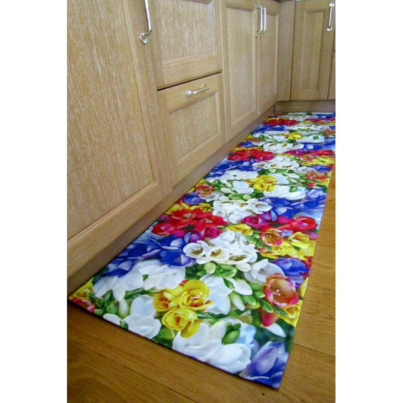 Tappeto di alta qualità 3 Rose tappeto tappeto fatto a mano tappeto moderno  antiscivolo tappeto cucina tappeto rosa rossa tappeto a forma di fiori s  80X60cm - AliExpress